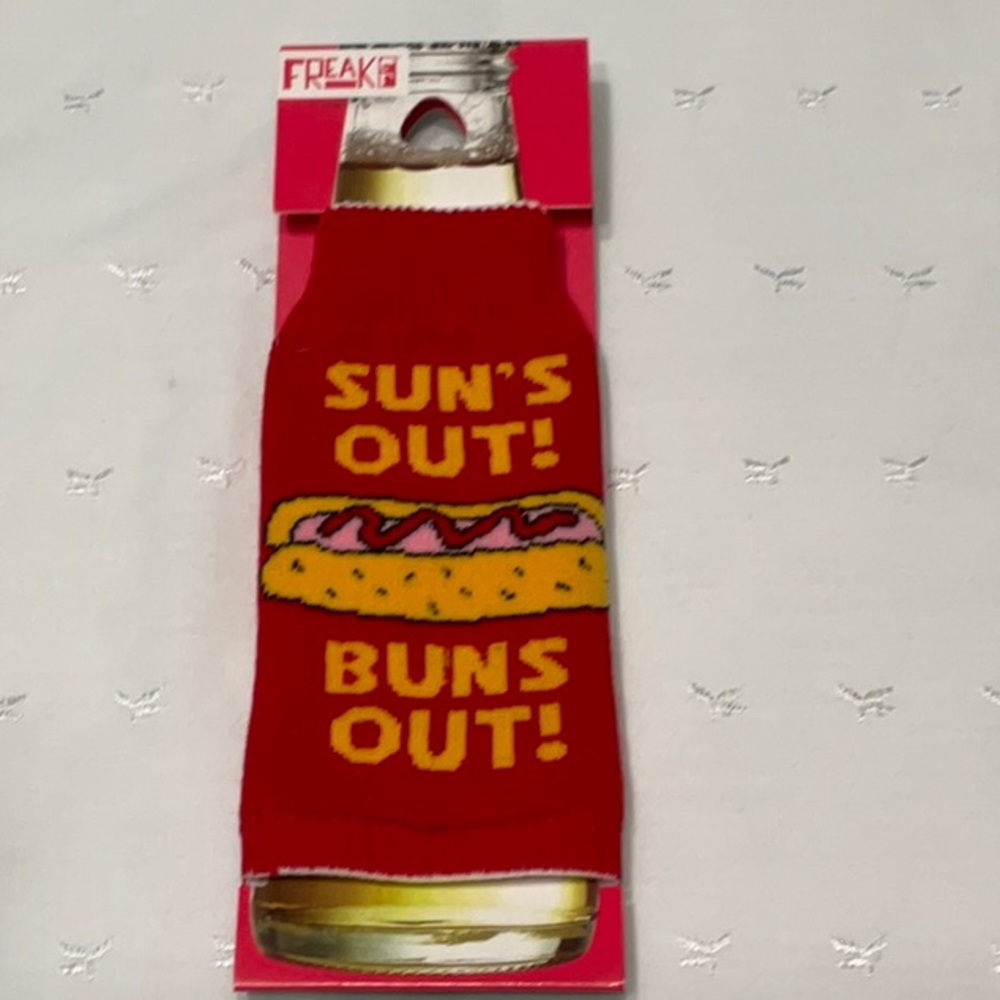 Freaker USA Stop Bottle Sweat! Wrap Sun’s Out Buns Out NIP